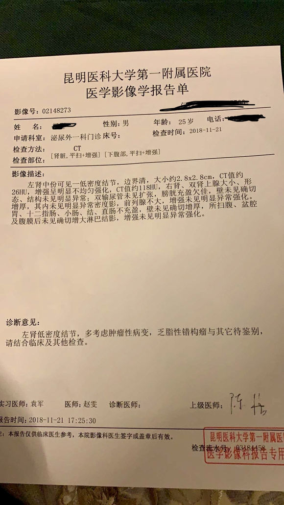 27岁。体检查出来肾癌。已在上海手术。现在瘫痪在床疗伤。